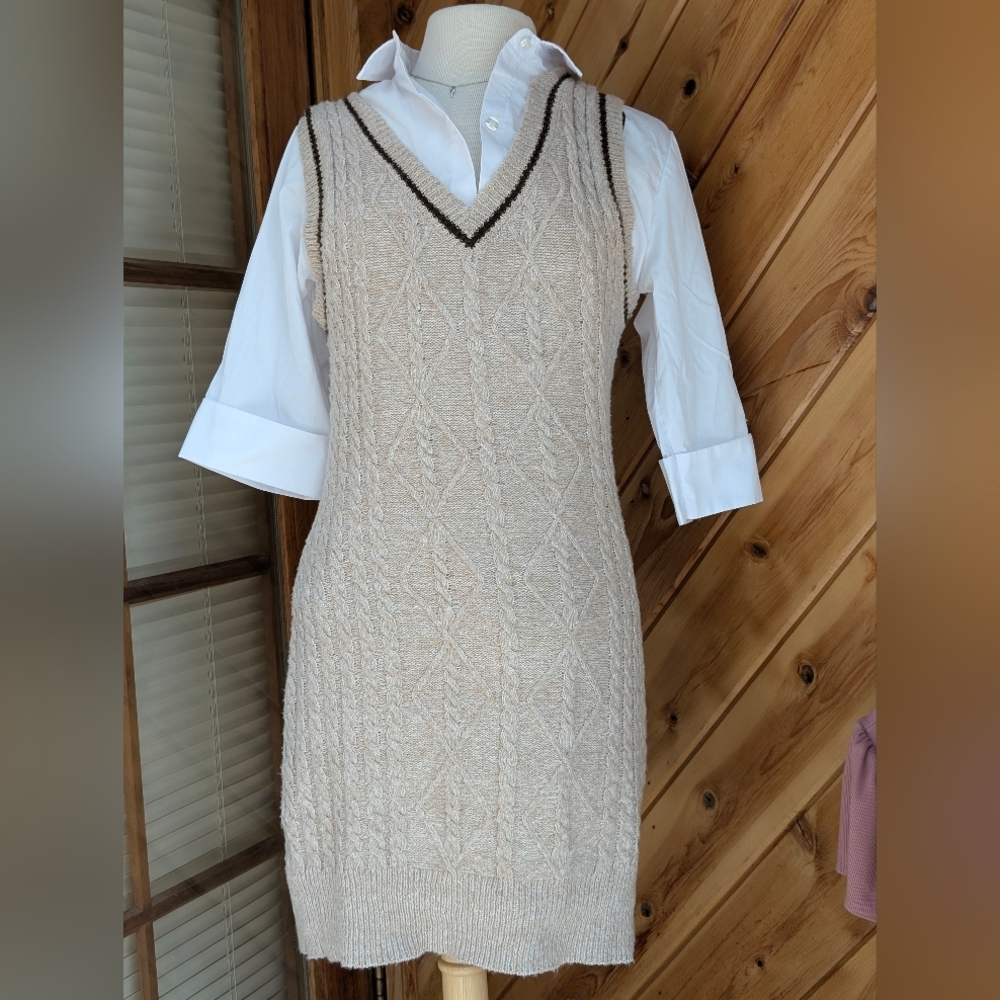 Preppy Sweater Dress